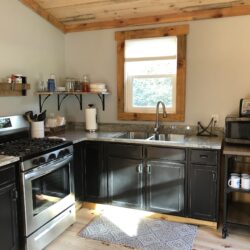 Kitchen in the Magnolia Cabin